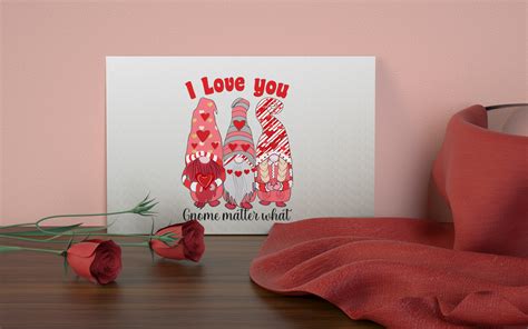 I Love You Gnome Svg Sublimation Graphic By Samiyakhanm68 · Creative