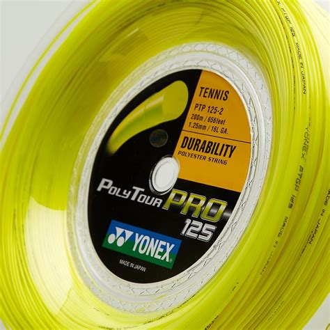 Yonex Poly Tour Pro String Reel 200m - Yellow - String
