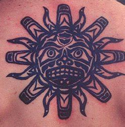 My Tattoo Designs: Aztec Sun Tattoos