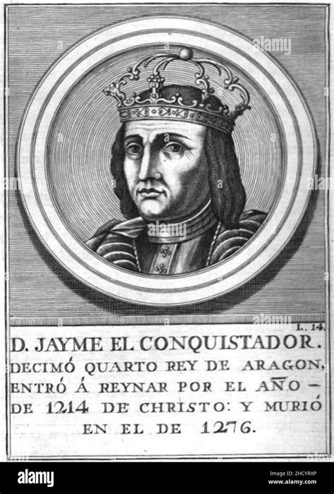 Jaime I Of Aragon Black And White Stock Photos Images Alamy