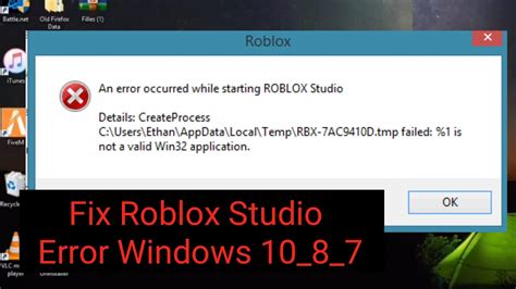 How To Fix Roblox Error An Error Occurred While Starting Roblox