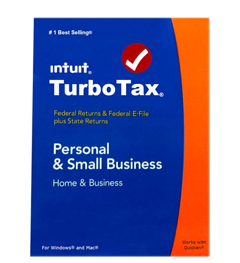 2014 TurboTax Home Business Federal E File State Tax Return For PC