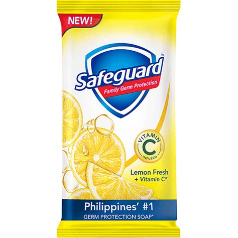 Safeguard Soap Lemon Fresh 60g Shop Walter Mart