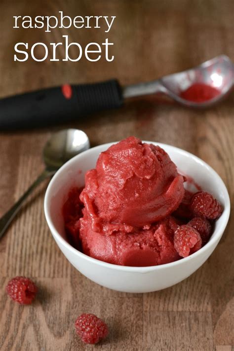 Raspberry Sorbet Recipe - Real Food Real Deals