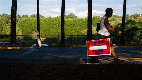 Georgia Voting Begins Amid Accusations Of Voter Suppression The New