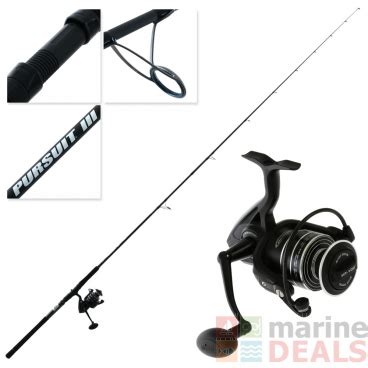 Buy PENN Pursuit III 5000 Spinning Rock Combo 9ft 4in 8 15kg 2pc Online