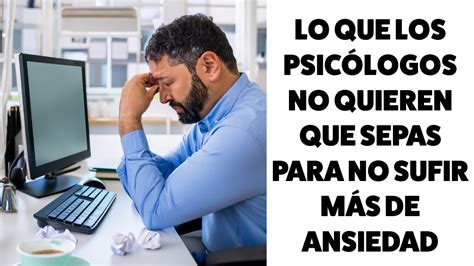 ELIMINA LA ANSIEDAD Y EL ESTRÉS DE TU VIDA 5 CONSEJOS DEL LIBRO CÓMO