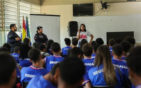 Alunos Do Ciep Recebem Palestra Sobre Conscientiza O Da Viol Ncia