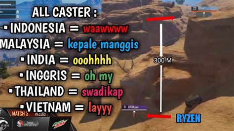 REAKSI ALL CASTER BTR RYZEN LEMPAR GRANAT KE SGETed YouTube