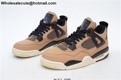 Womens And Mens Air Jordan 4 Fossil 20284 Wholesale Sneakers