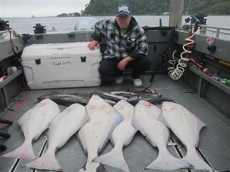 Todds Extreme Fishing Ilwaco Halibut Sable Fish And Shark Sighting