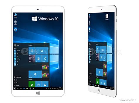 Onda V820W CH — планшет с 8-дюймовым экраном и Windows 10