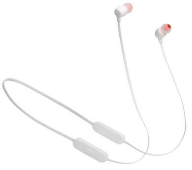 JBL, Tune, słuchawki bezprzewodowe, douszne, 125bt, białe - smyk.com