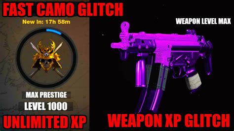 New Unlimited Weapon Xp Glitch Cold War Camo Glitch Cold War Xp