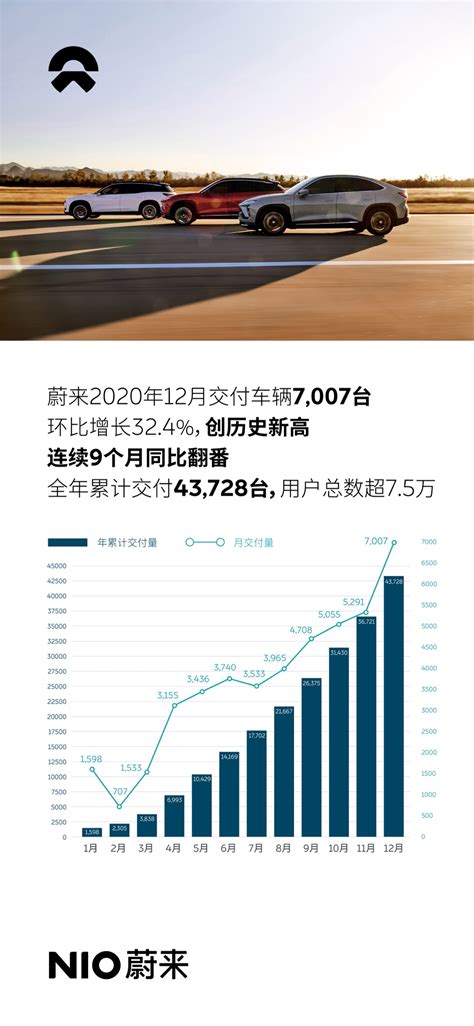 2020造车新势力销量出炉：从三打一到六打一 【图】 车云网