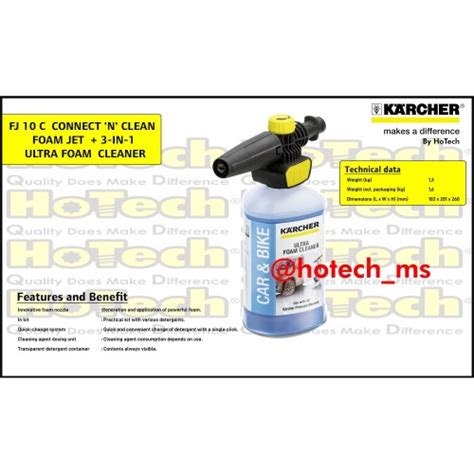 Jual Karcher FJ 10 | FJ10 Foam Nozzle | - Jakarta Barat ...