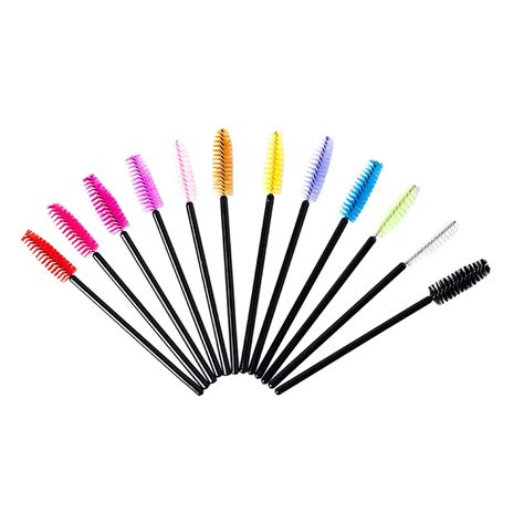 50pcs Per Bag Disposable Mascara Eyelash Wand Brush Applicator Cheap Eye Brow Lash Brushes Lash