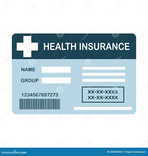 Medical Insurance Card Template