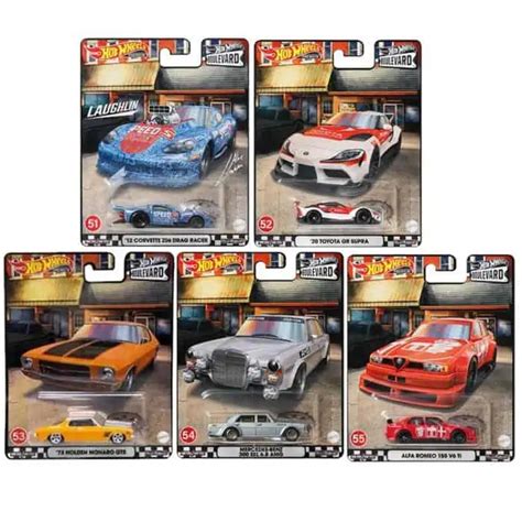 Hot Wheels Boulevard Set Miniaturas Universo Hot Wheels