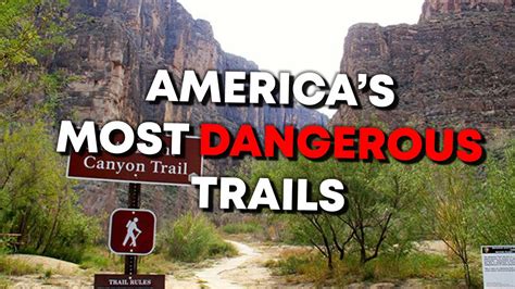 The Most Dangerous Hiking Trails In America Youtube