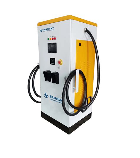 Bluesky Kw Dual Ccs Chademo Ev Charging Station Tuv Ce Station De