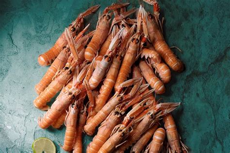 Les Langoustines cuites mon marché fr