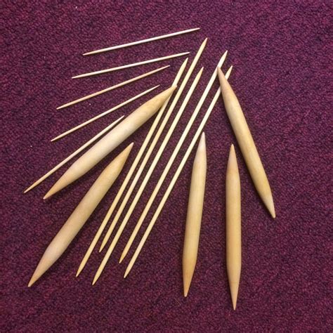 Miniature Knitting Needles (6 pack) - Twin Birch Products