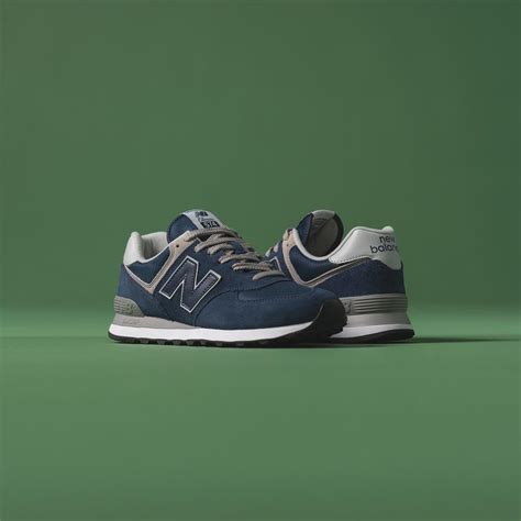 Buty New Balance ML574EVN męskie, granatowe | NBsklep.pl
