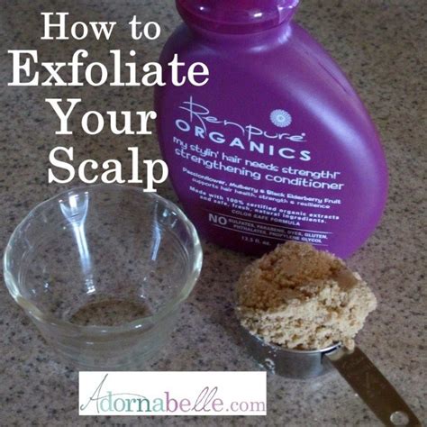 How To Exfoliate Your Scalp Curly Hair Styles Help Hair Grow Help Hair Grow Faster