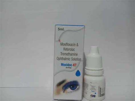 Moxifloxacin And Ketorolac Tromethamine Ophthalmic Solution Eye Drops Age Group Infants At Best