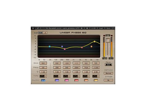 Waves Linear Phase Eq Plugin Equipboard®