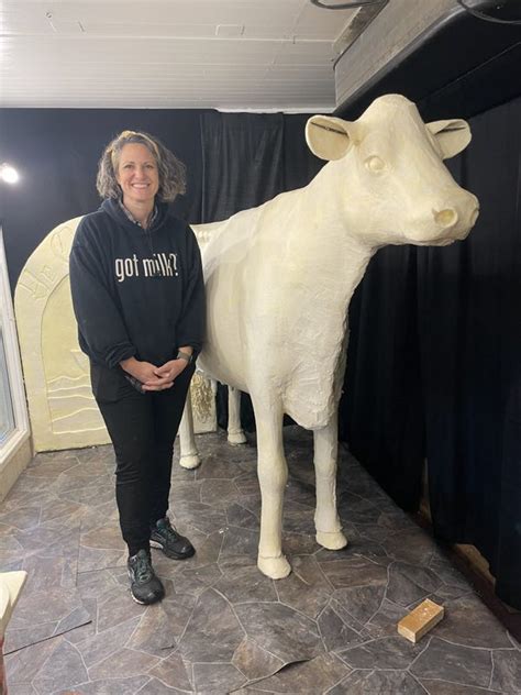 Iowa State Fair Butter Cow Companions Honor Three Favorite Athletes