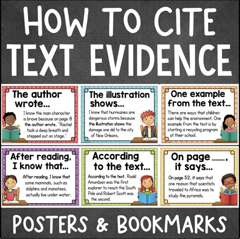 Your Students Will Be Able To Cite Text Evidence Like Pros With This