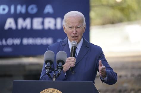 Biden Touts Pittsburgh Bridge As Infrastructure Win News Sports Jobs The Times Leader