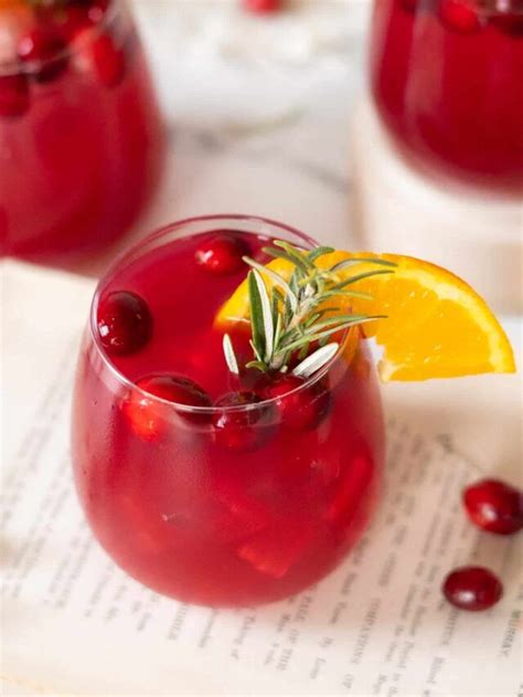 Thanksgiving Cranberry Cocktail Peel With Zeal