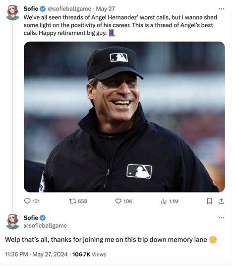 Social Media Celebrates The Retirement Of Very Bad Baseball Umpire