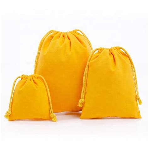 Heavy Duty Canvas Drawstring Bags The One Packing Solution