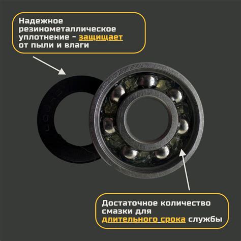 Подшипник универсальный NTL Bearing 608 RS - купить по выгодной цене в ...