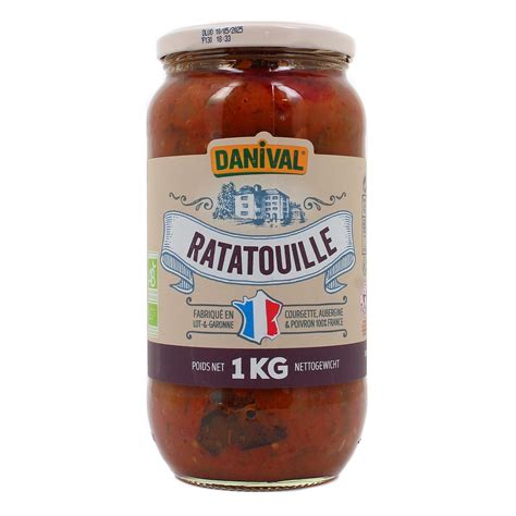 Livraison à domicile Danival Ratatouille bio maxi format 1KG