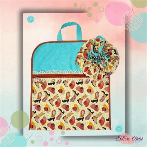 Kit Porta Lingerie E Necessaire Trouxinha M Dia Divis R Vitrine Artesanou