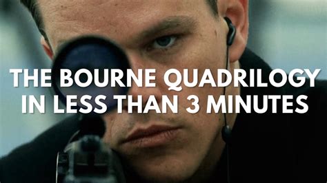 The Bourne Quadrilogy Recap