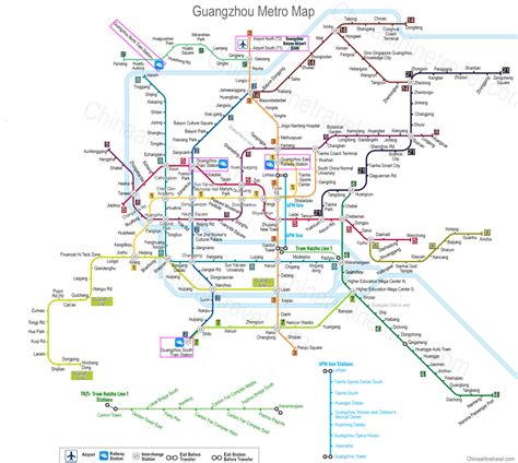 Guangzhou Metro Map, Rail Transit Map, 2023 | Metro map, Transit map, Map