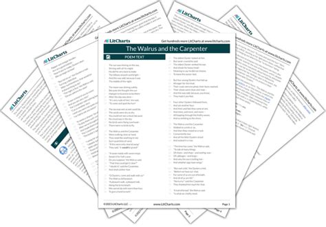 The Walrus and the Carpenter Poem Summary and Analysis | LitCharts