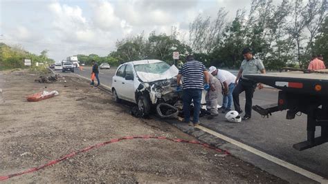 Accidente En Carretera Tuxpan Tampico Hoy 13 Julio Deja Muertos Grupo