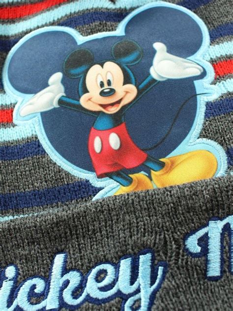 Disney Bonnet Imprim Mickey Gris Kiabi