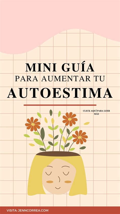 Mini guía para aumentar tu autoestima Autoestima dibujos Autoestima