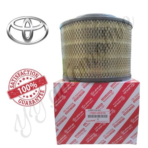 Oc Air Filter Toyota Hilux Innova Fortuner Kun Kun Tgn