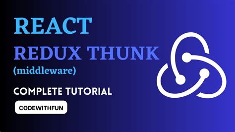 React Redux Tutorials Redux Thunk Middleware YouTube