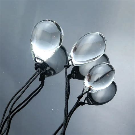 Cuentas Anales De Cristal Transparente Para Mujer Juguetes Sexuales Anales Para Gay Bola Vaginal