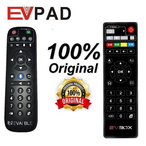 Evbox Evpad Remote Control For Evpad Eplay Evbox All Model Lazada